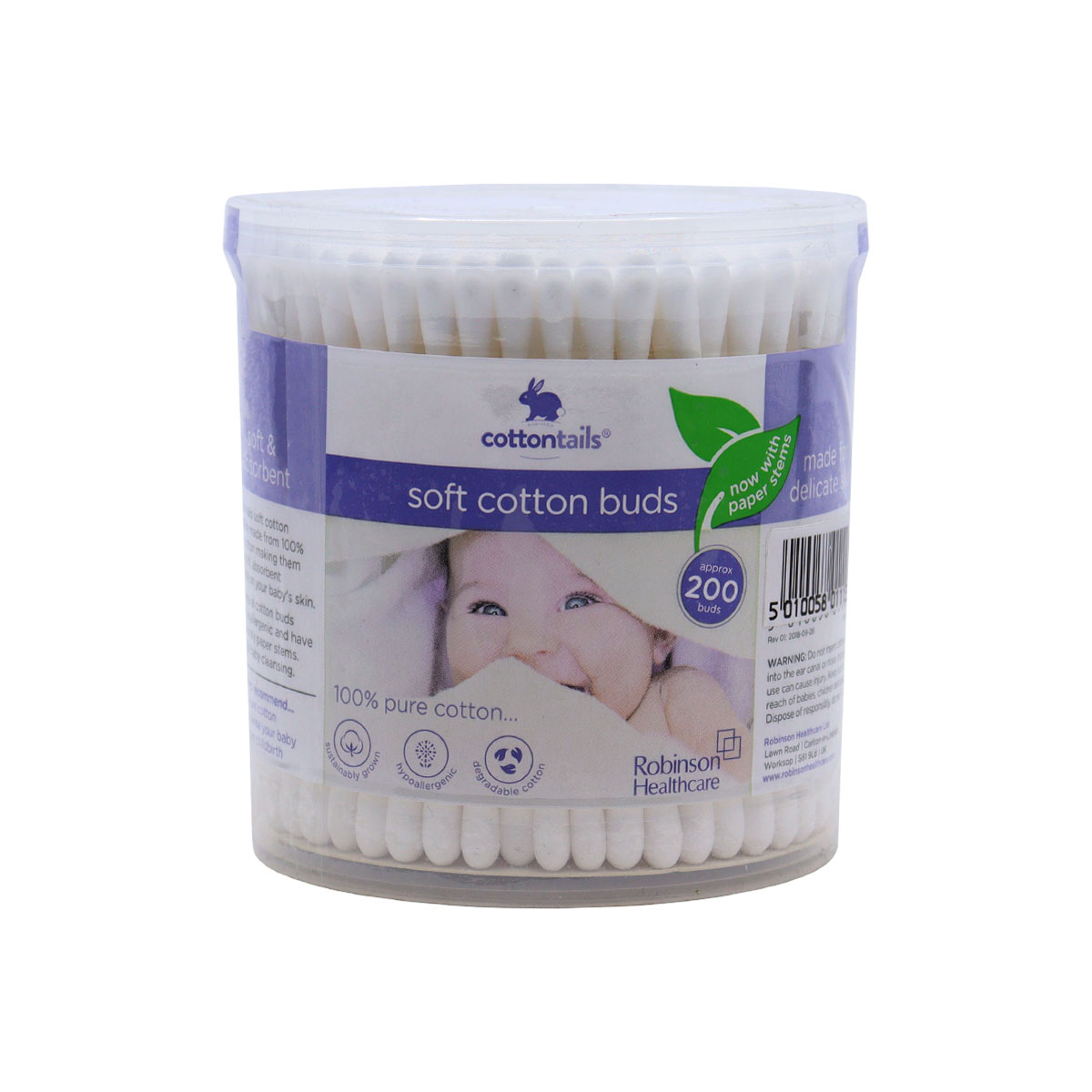 أعواد قطنية من Cottontails 200