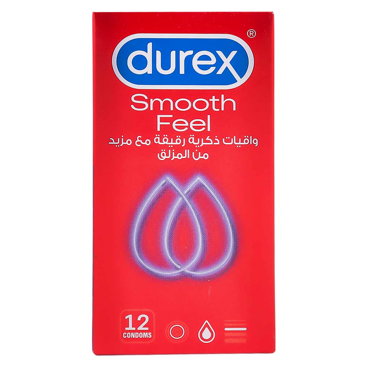 واقي ذكري Durex Feel Smooth عبوة من 12 قطعة | الصحة والعافية | رعاية الكبار واقي ذكري Durex Feel Smooth عبوة من 12 قطعة | الصحة والعافية | رعاية الكبار