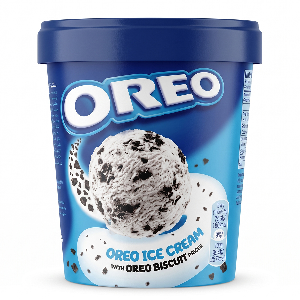 Oreo Cookie Tub 480ml