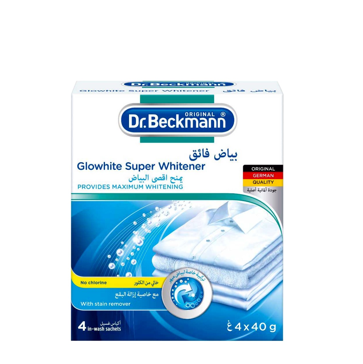 Dr. Beckmann Glowhite Super Whitener 4x40g