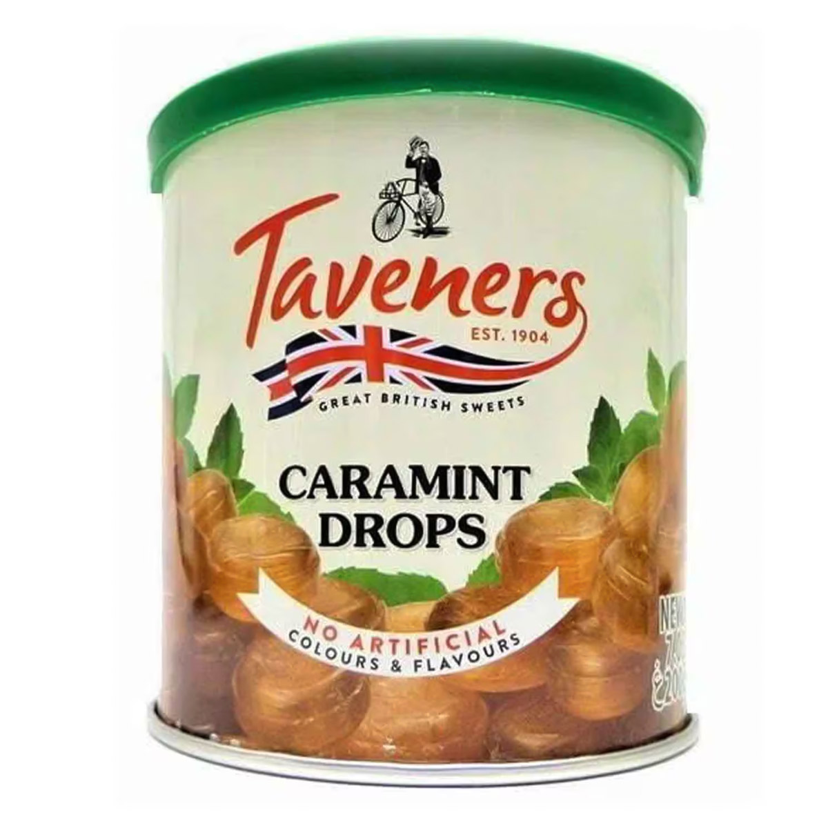 Taveners Caramint Drops 200g