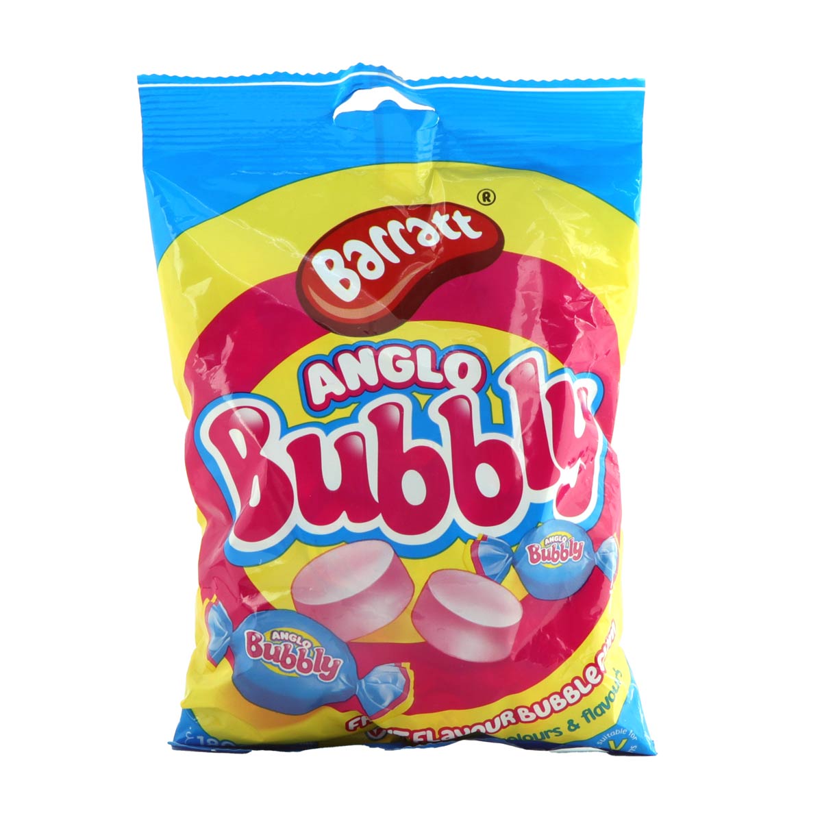 Barratt Anglo Fruit Flavour Bubble Gum 180g