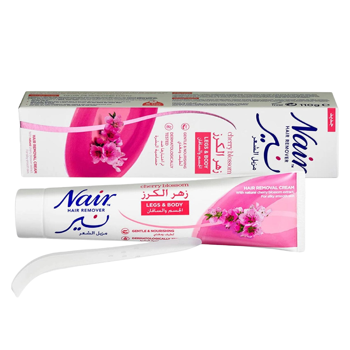 Nair Hair Remover Legs & Body Cherry Blossom 2x110ml