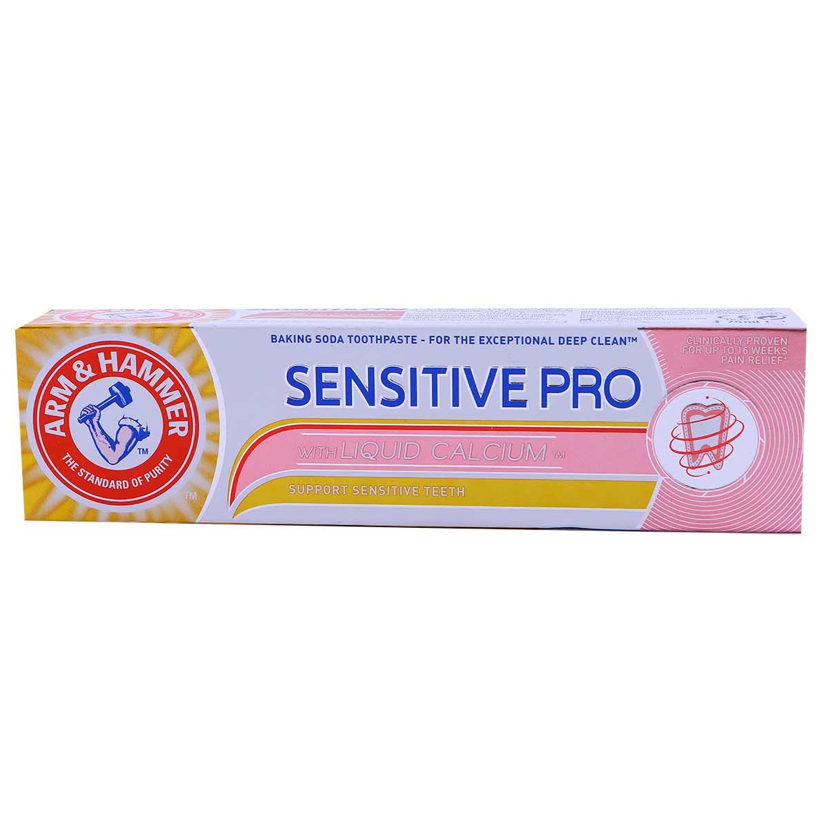 Arm & Hammer Sensitive Pro Enamel Care Toothpaste 75ml