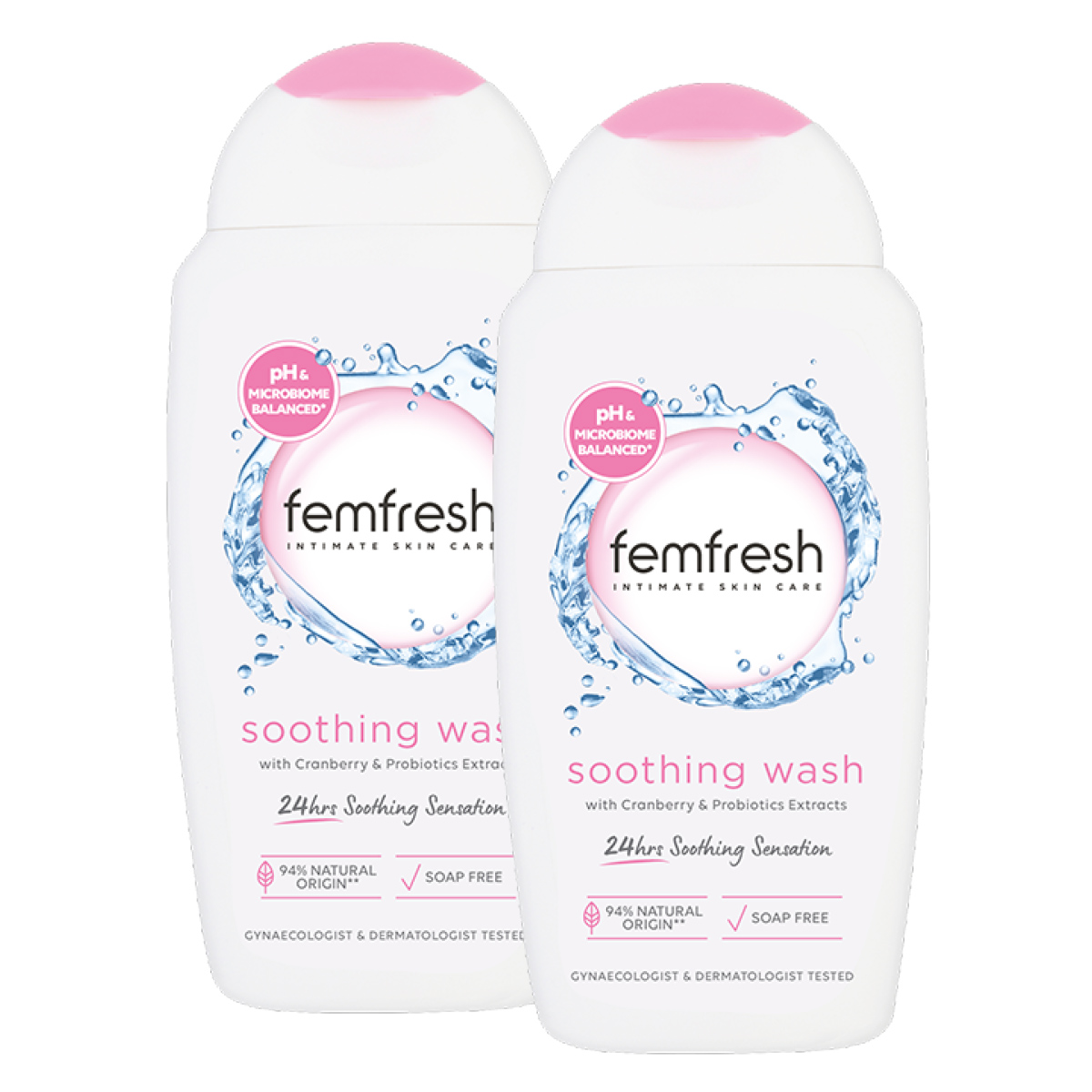 Fem Fresh Soothing Wash Intimate Care 2x250ml