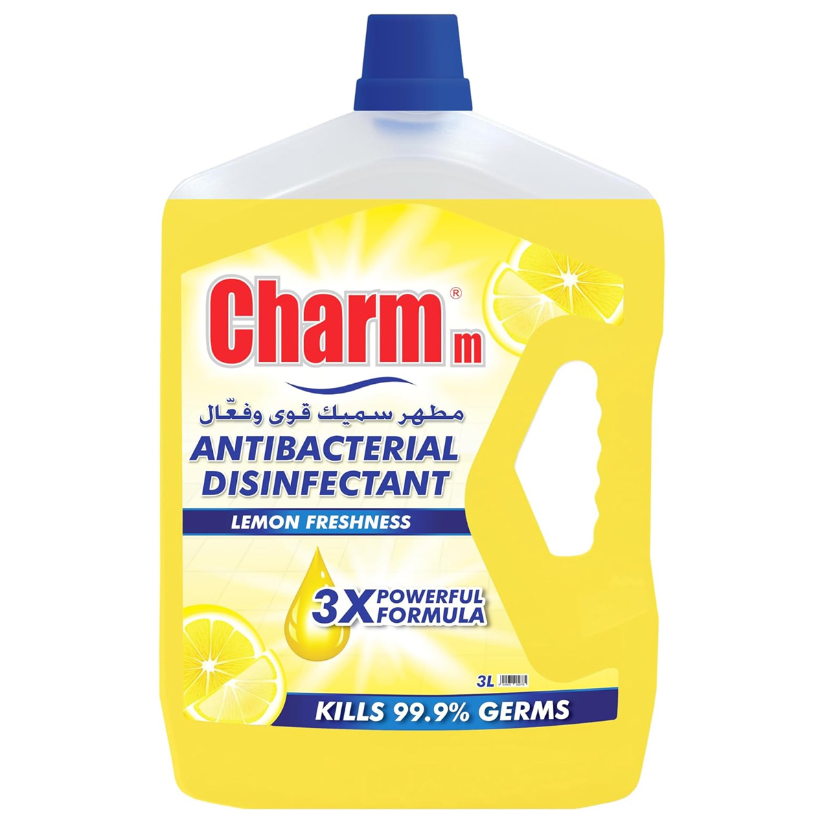 Charm Antibacterial Disinfectant Lemon Freshness 3L
