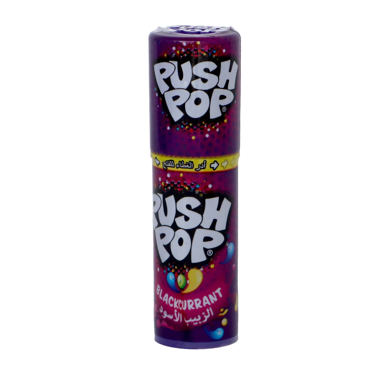 Bazooka Push Pop Mix Blackcurrant 15gm