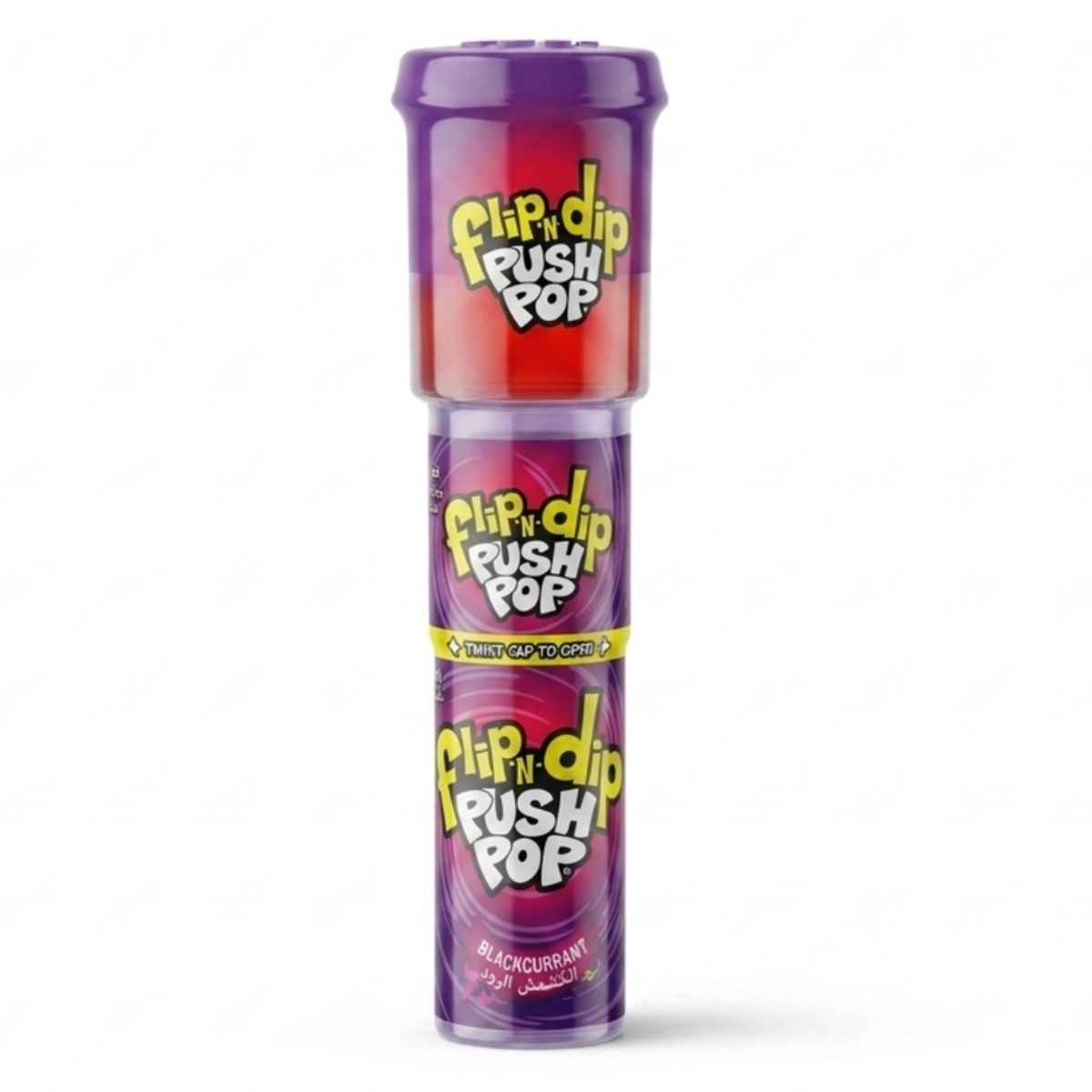 Flip N Dip Push Pop Blackcurrant 25g