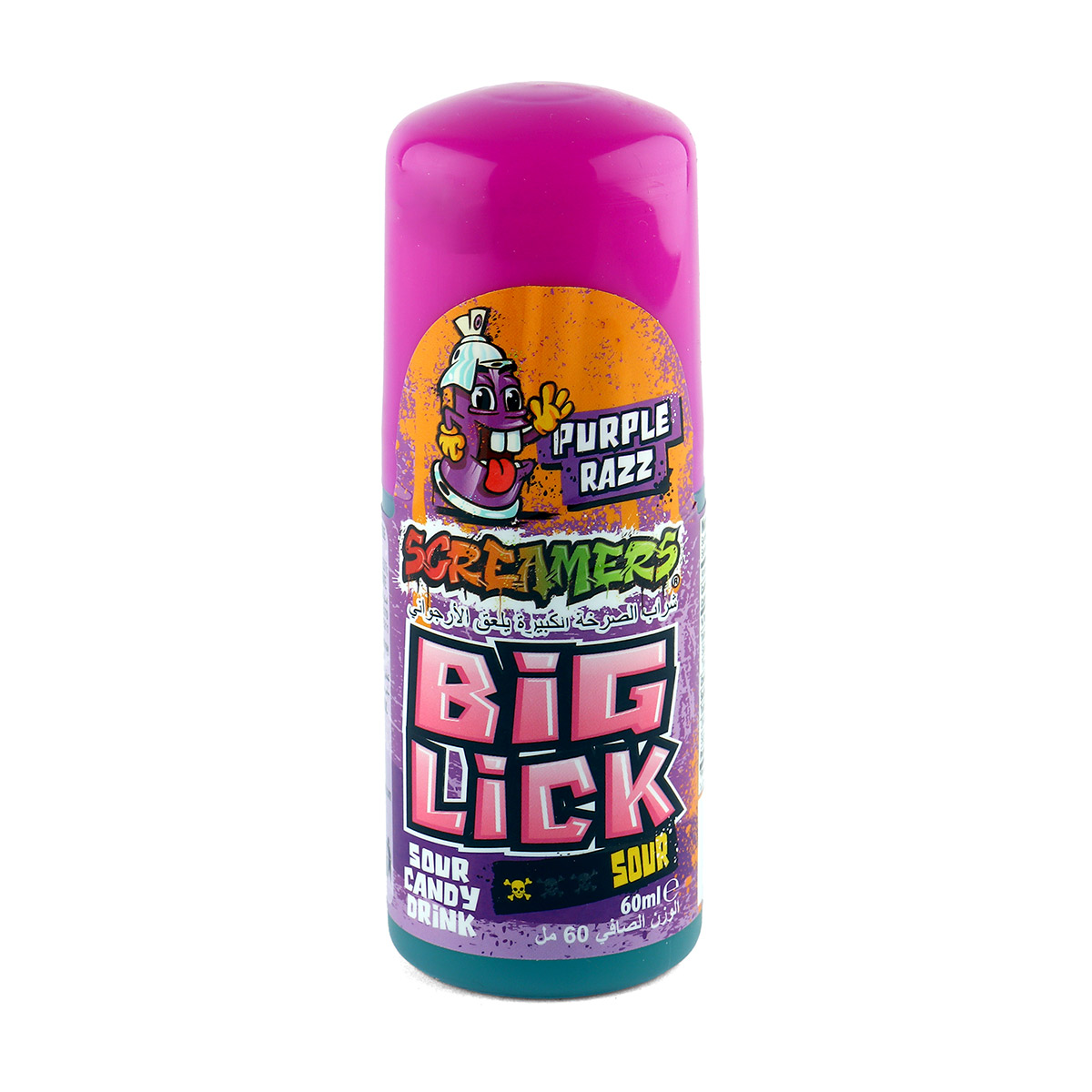 Zed Candy Screamers Purple Razz Big Lick 60ml