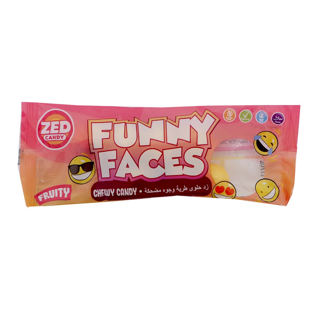 Zed Candy Funny Face Chews 39gm