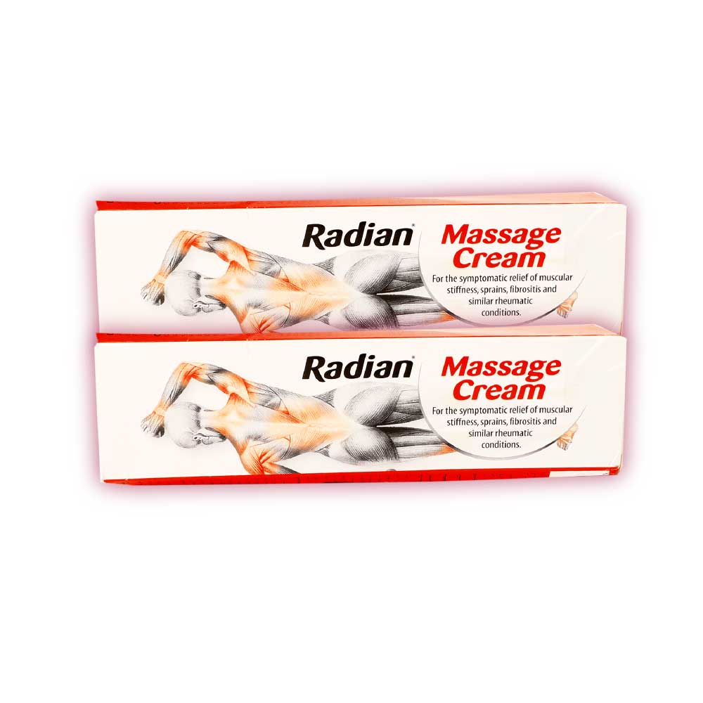 Radian Massage Cream 2x100g