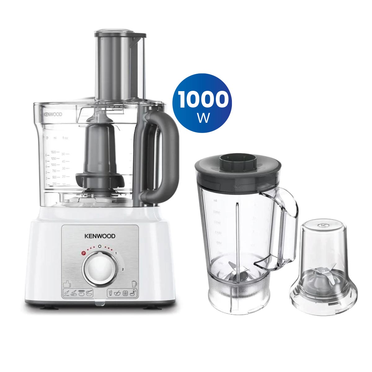 Kenwood Food Processor 1000W - Fdp65-400Wh