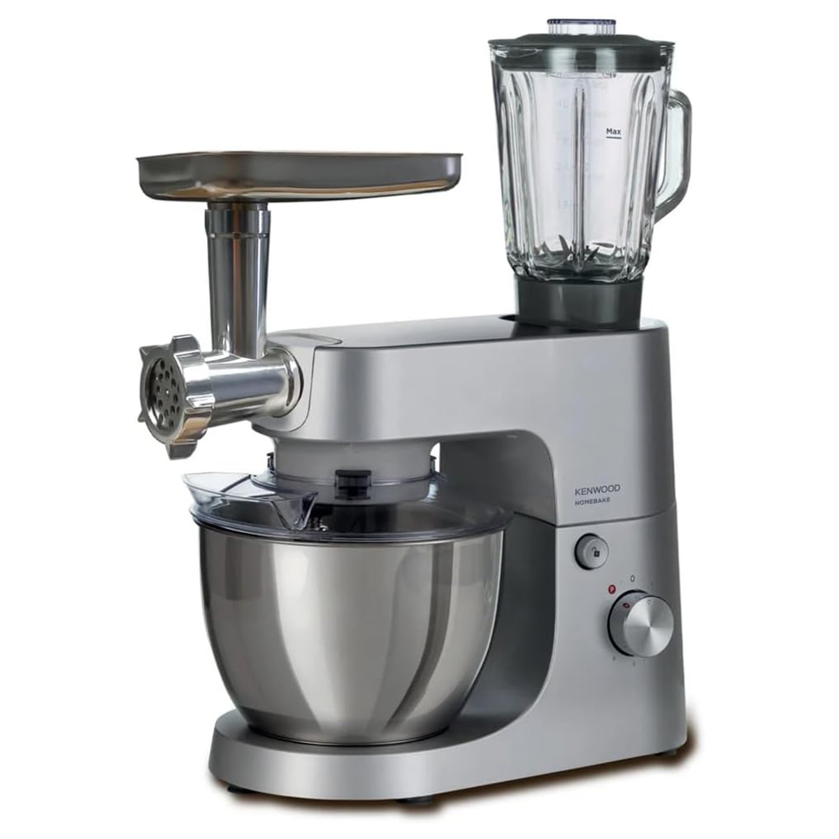 Kenwood Home Bake 5L Stand Mixer with Blender and Meat Mincer KHH01.220SI