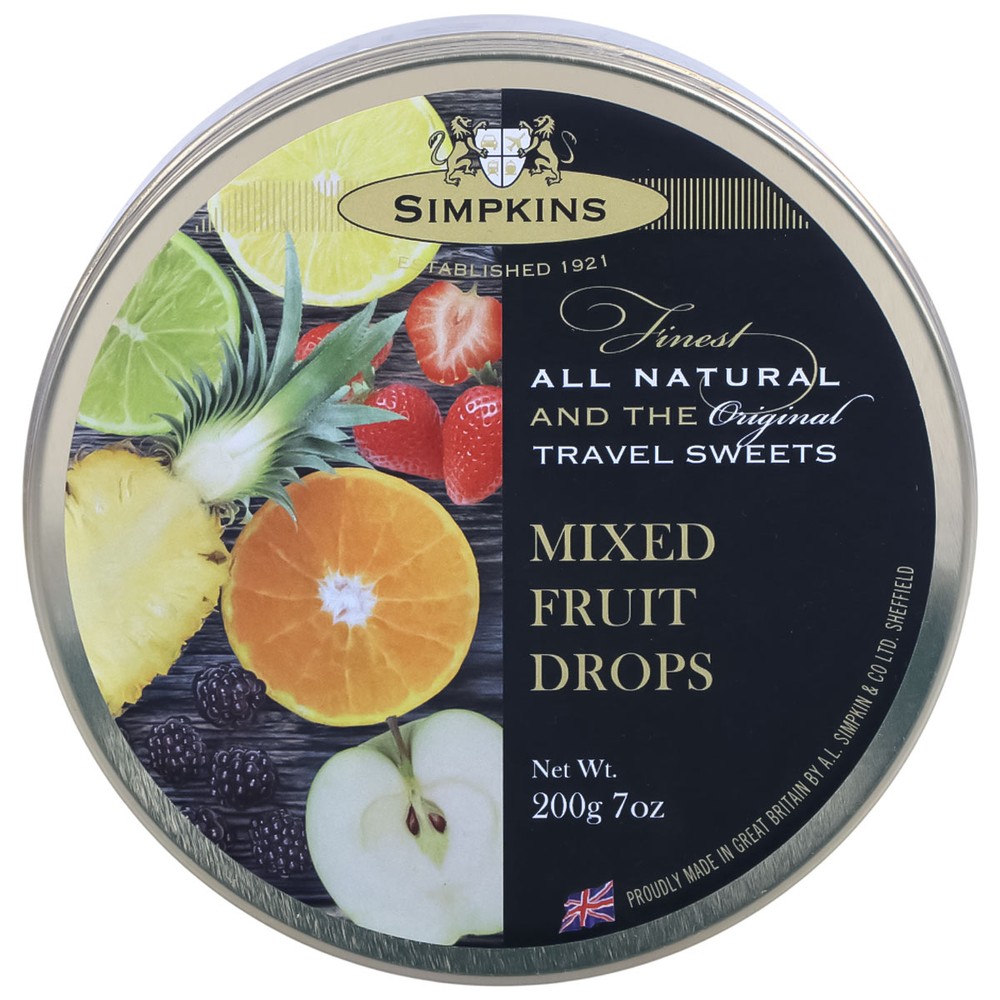 Simpkins Mixed Fruit Drops 200g
