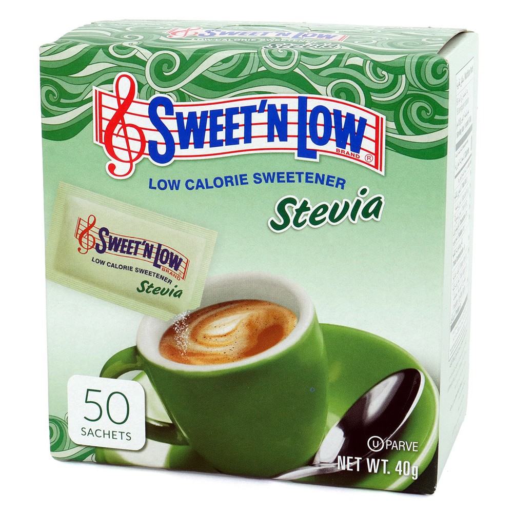 Sweet' N Low Brand Low Calorie Sweetener Stevia 50 Sachet