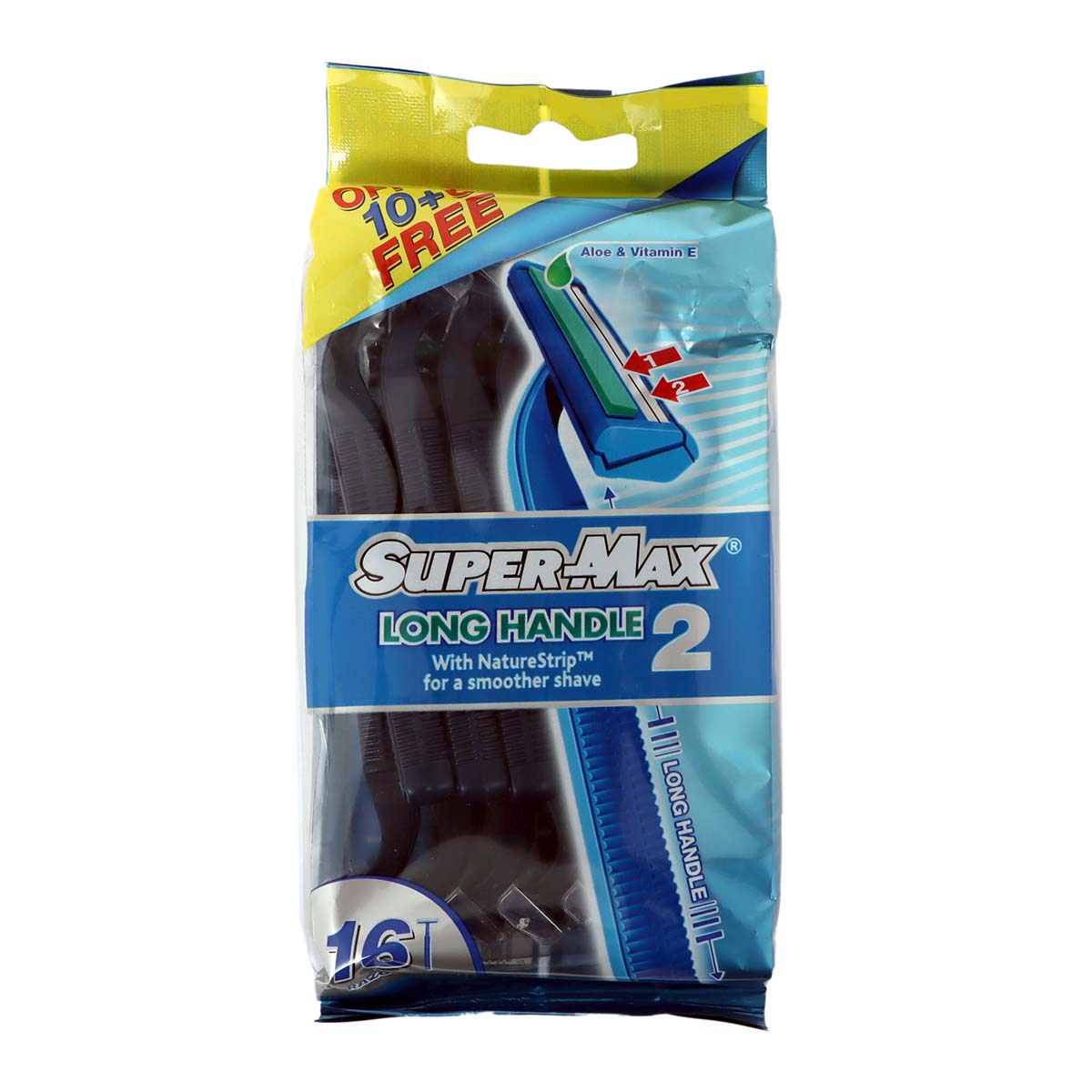 Supermax Long Hndl Disp Pc10+6