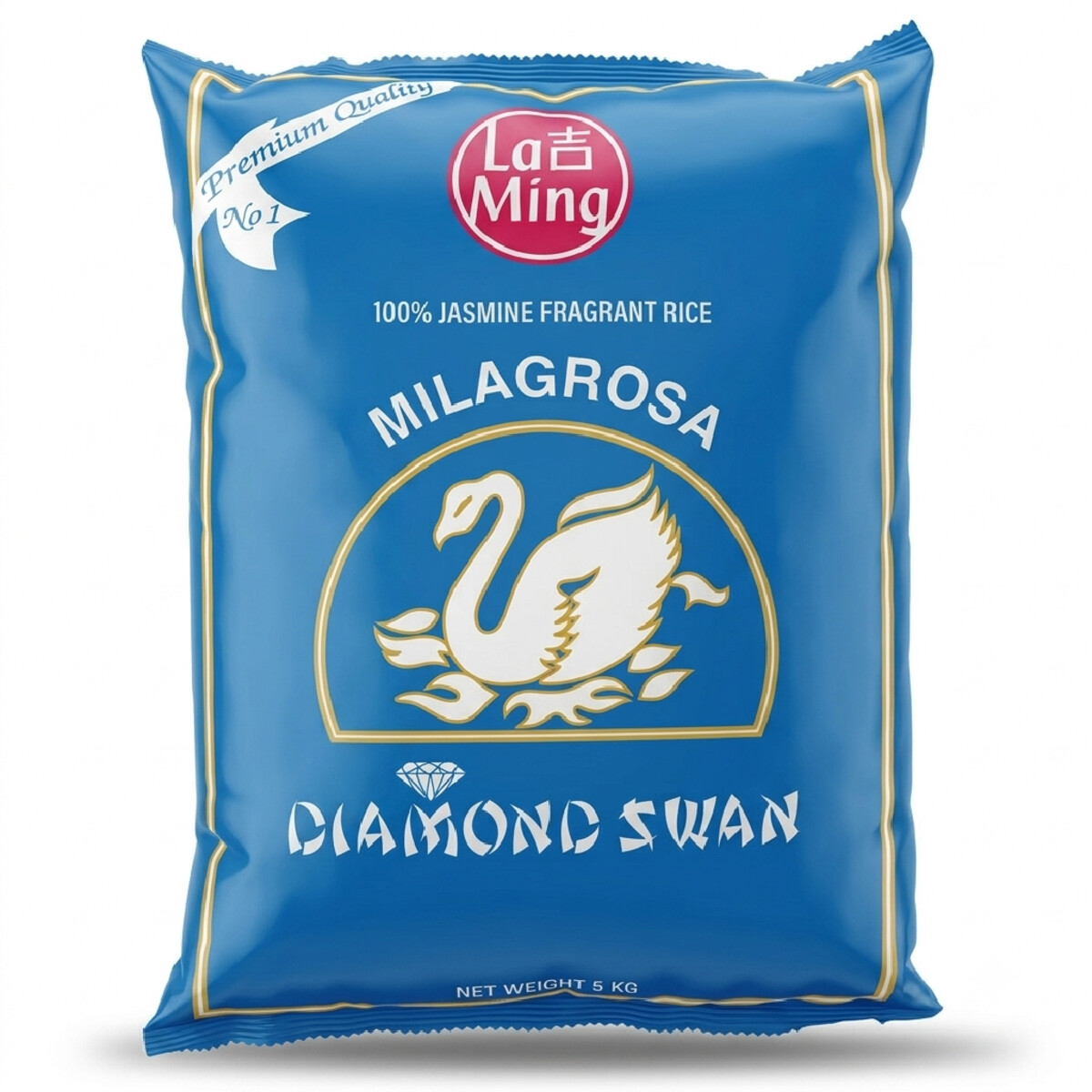 La Ming Diamond Swan Jasmine Rice 5kg