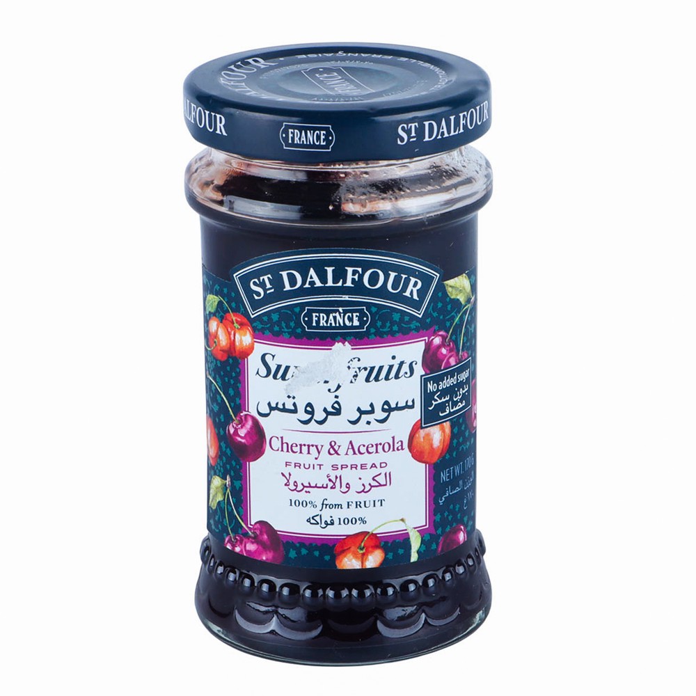 ST Dalfour Cherry & Acerola Superfruits Jam 170g