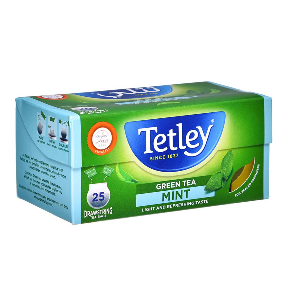 Tetley Green Mint 25'S