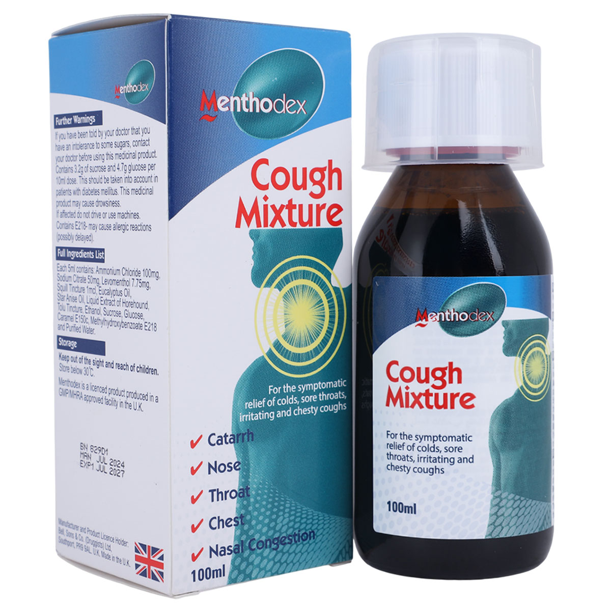 Menthodex Cough Mixture 100ml