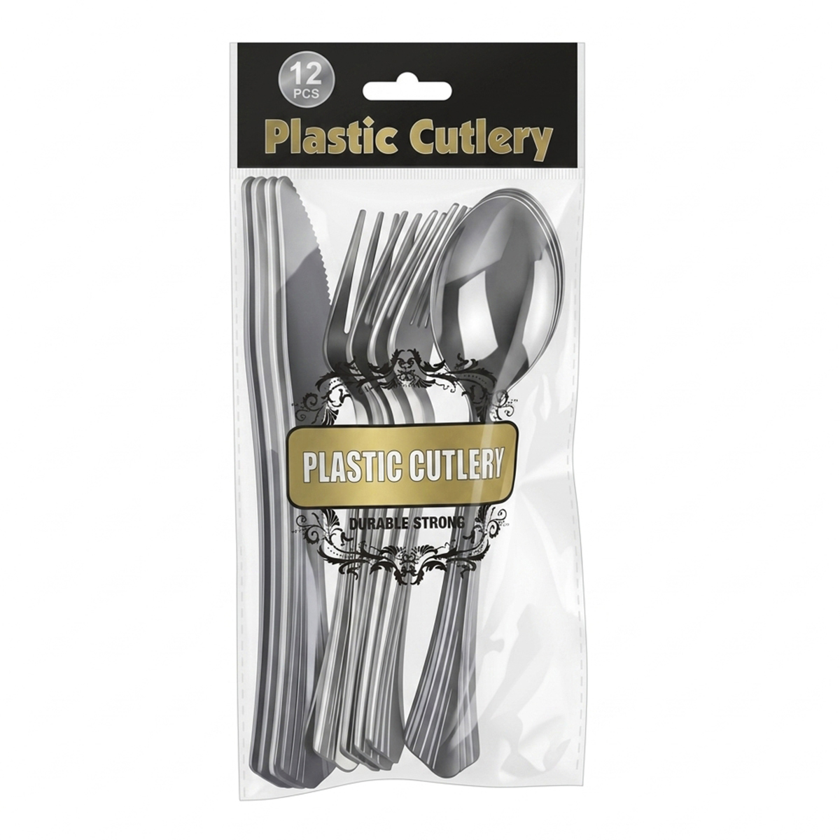 Plastic Cutlery 12 Pieces