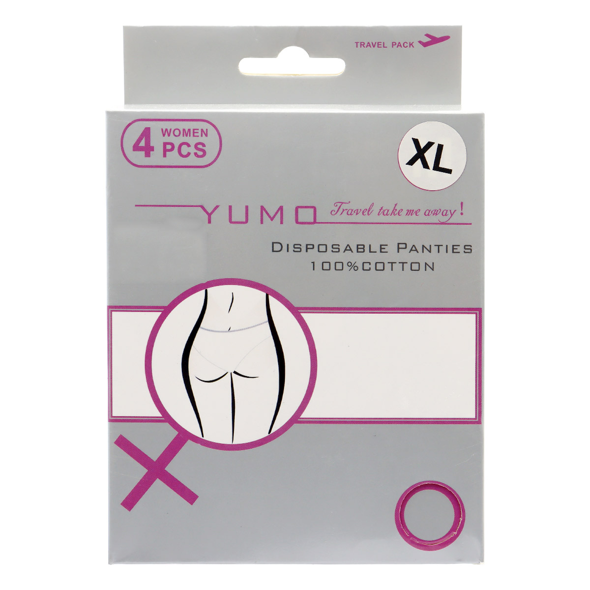 Yumo Disposable Panties 4 Pieces Set