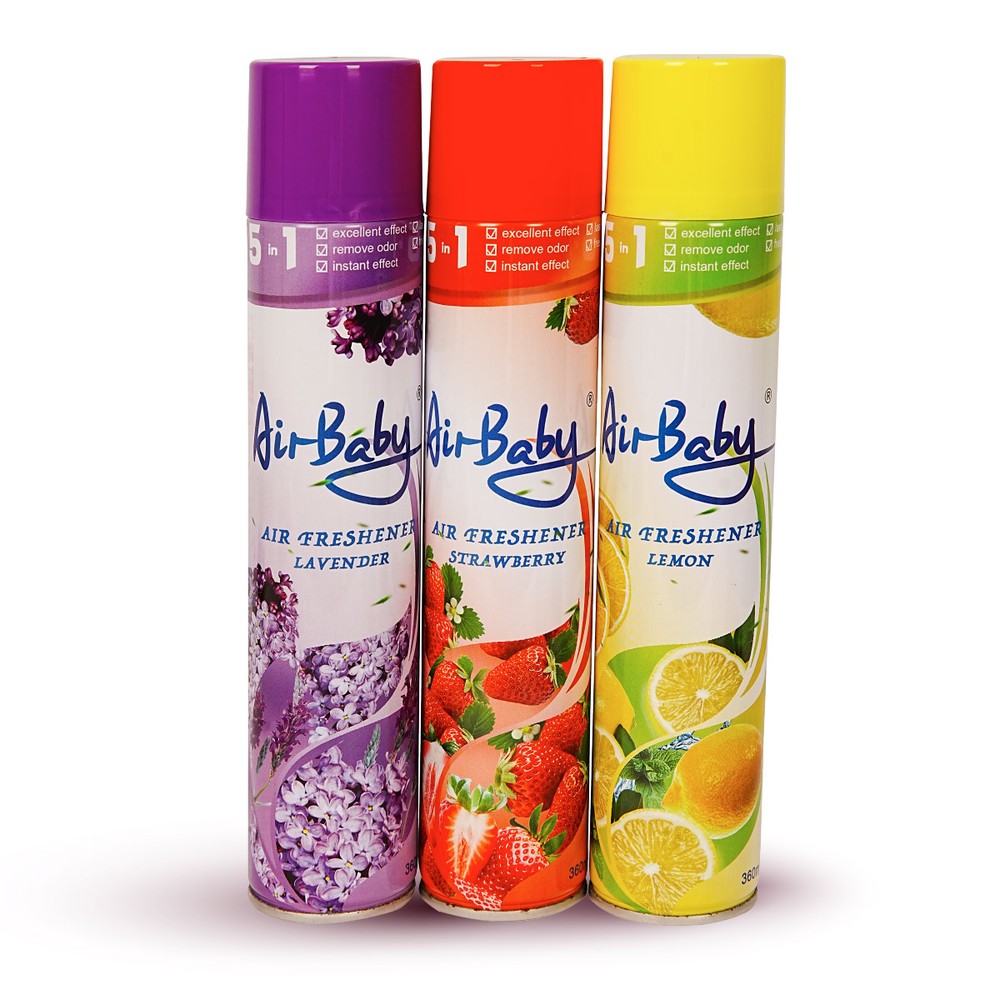 معطر جو بخاخ إير بيبي 3 × 360 مل