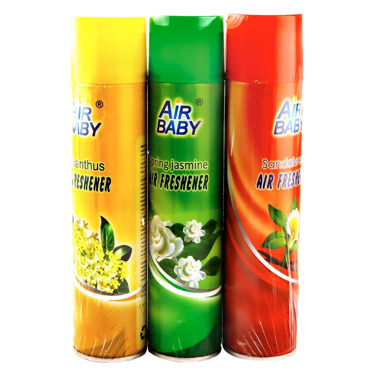 Air Baby Jasmine Air Freshener 3x320ml