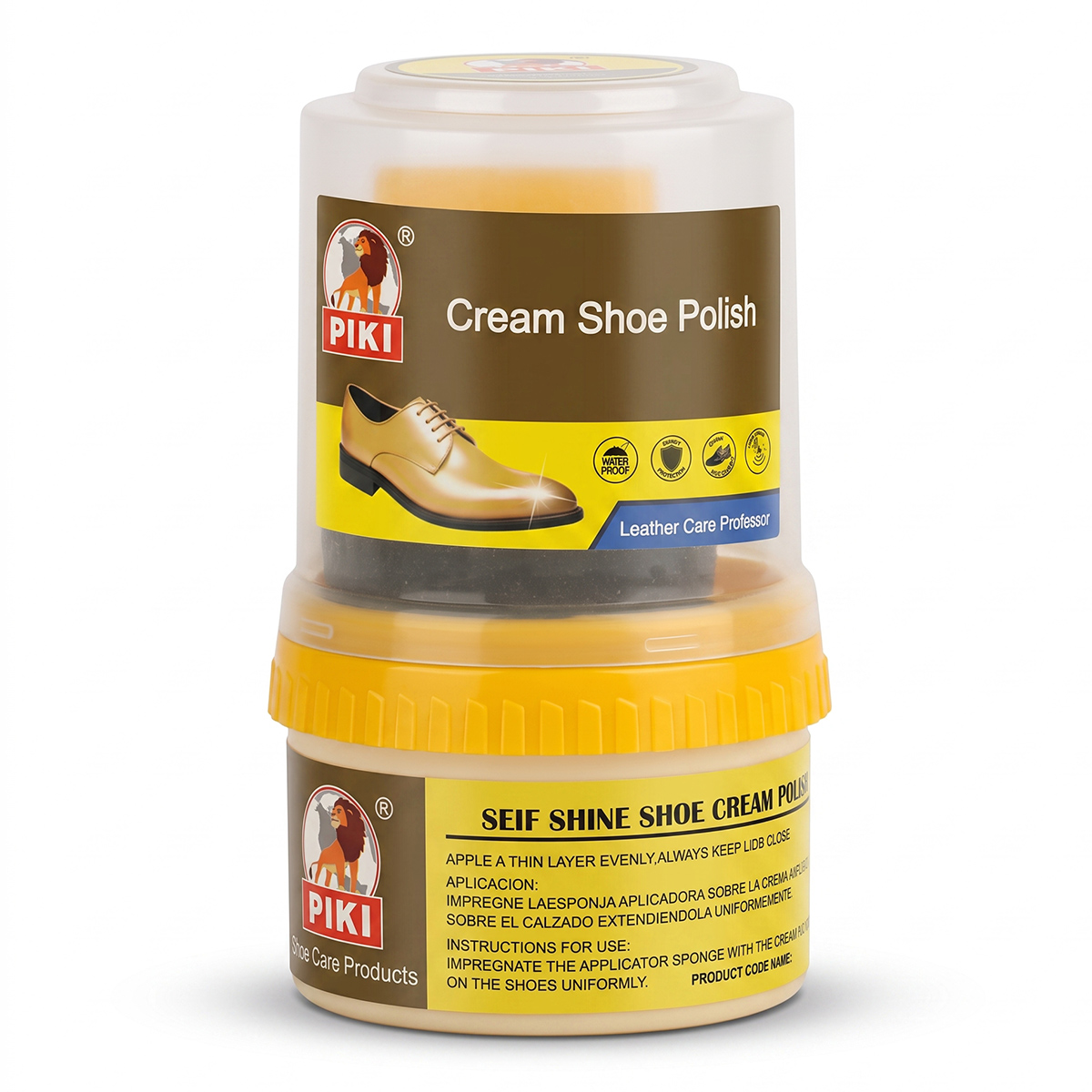 Piki Self Shine Shoe Cream Polish 50ml