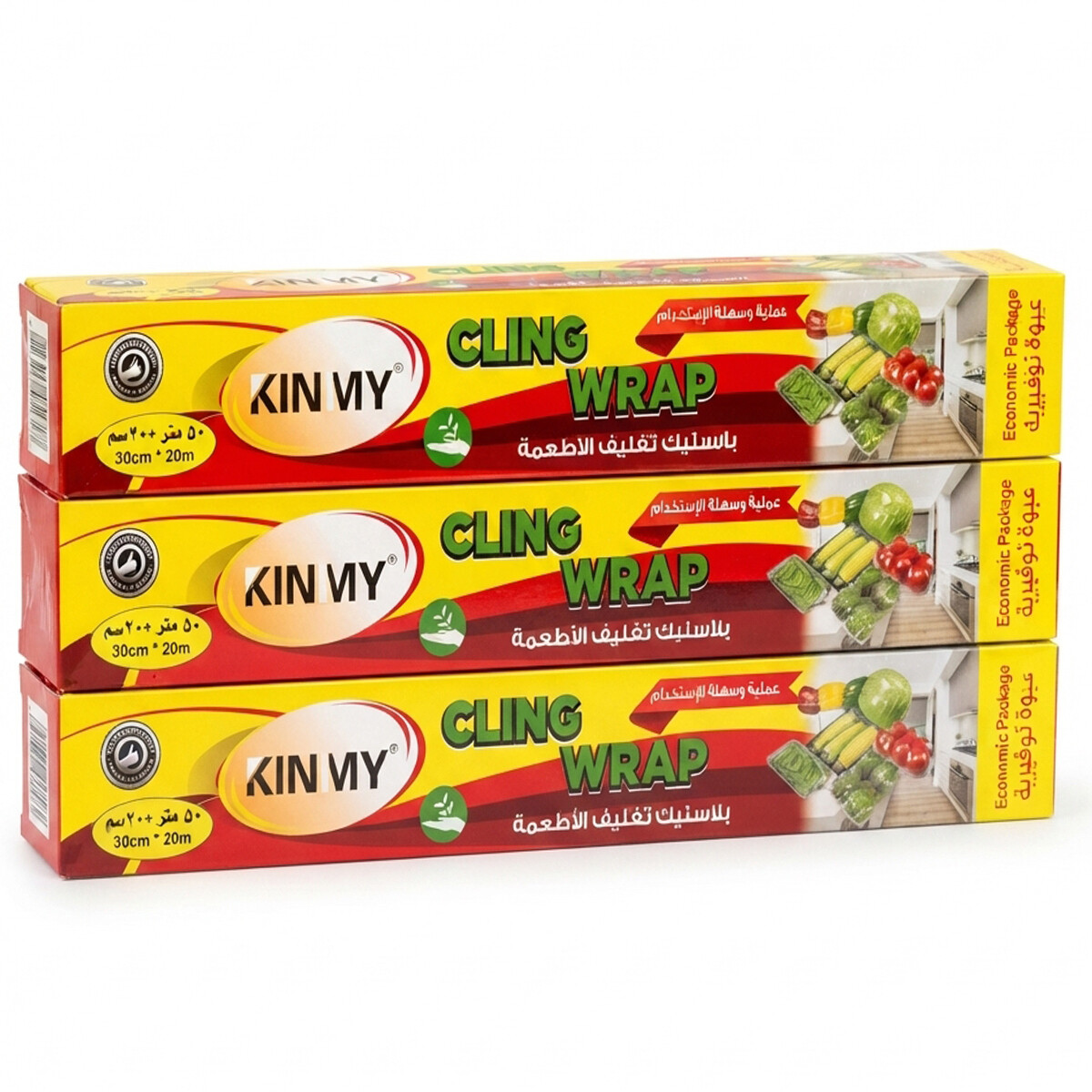 Kinmy Cling Wrap 30cm x 20m x 3 Pack