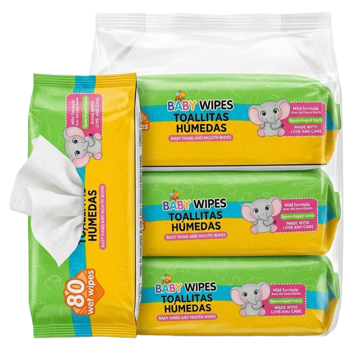 Baby Wipes Toallitas Humedas Wet Wipes 3x80 Pieces | Personal Care | Skin & Body Care | Sanitizers & Wipes Baby Wipes Toallitas Humedas Wet Wipes 3x80 Pieces | Personal Care | Skin & Body Care | Sanitizers & Wipes