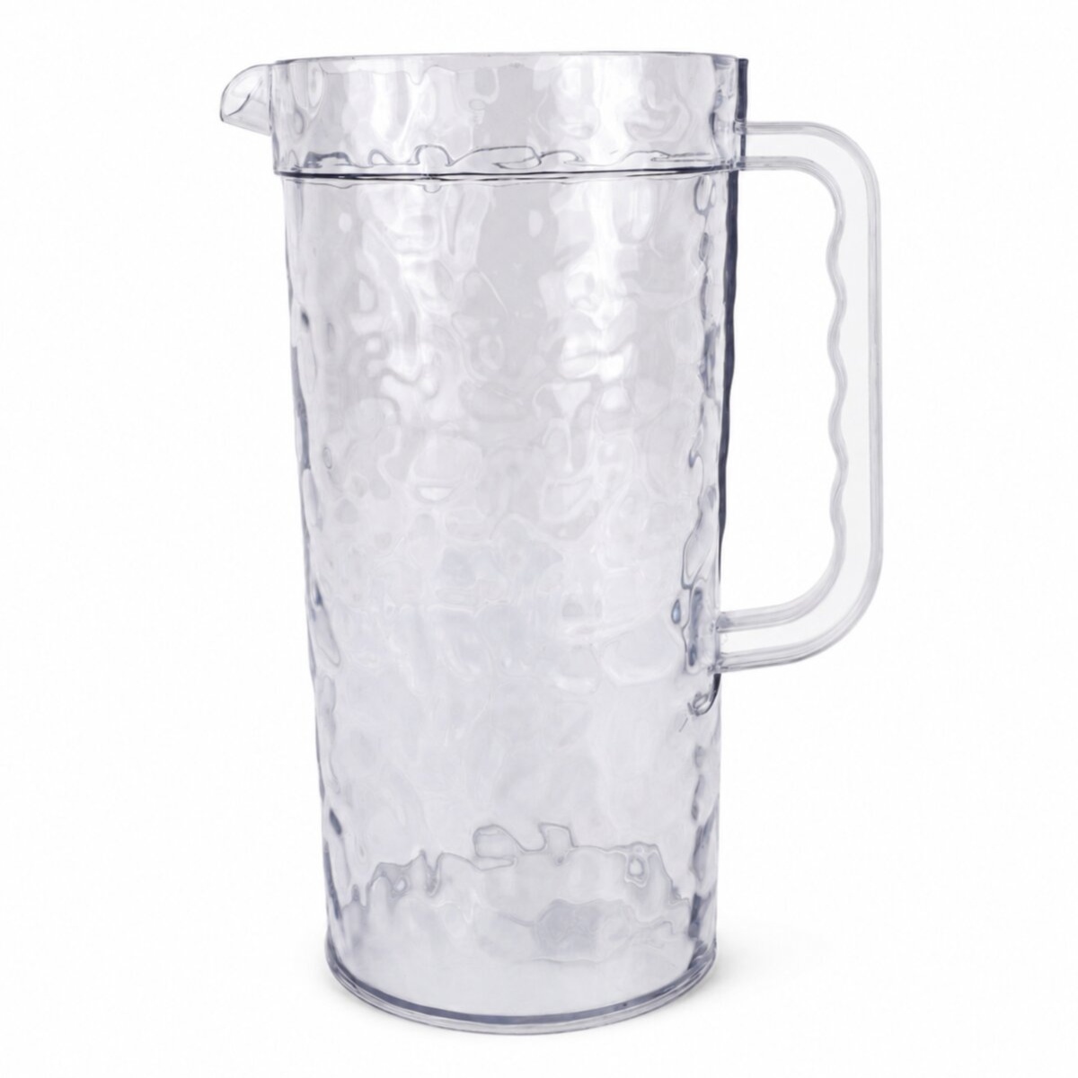 Clear Textured Juice Jug