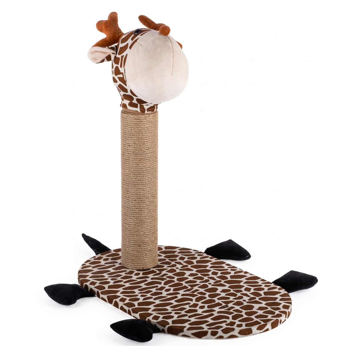 Giraffe-Themed Cat Scratching Post