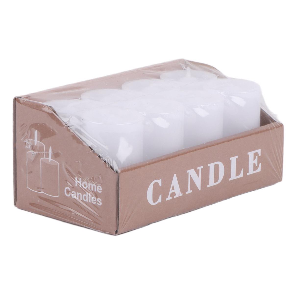Home White Candal Box 1x8 Pieces
