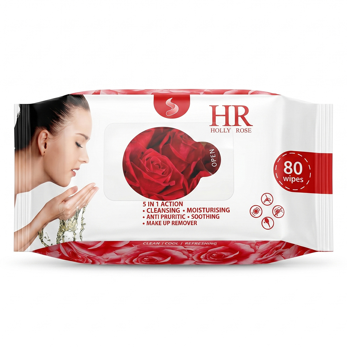 Hp Holy Rose Wet Wipes 3 x 80 Pieces Set