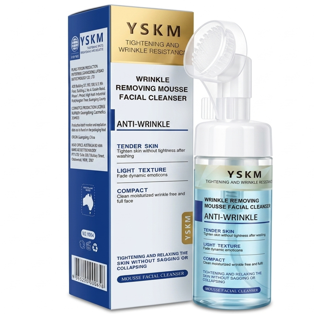 YSKM Facial Cleanser Wrinkle Removing Mousse 150ml