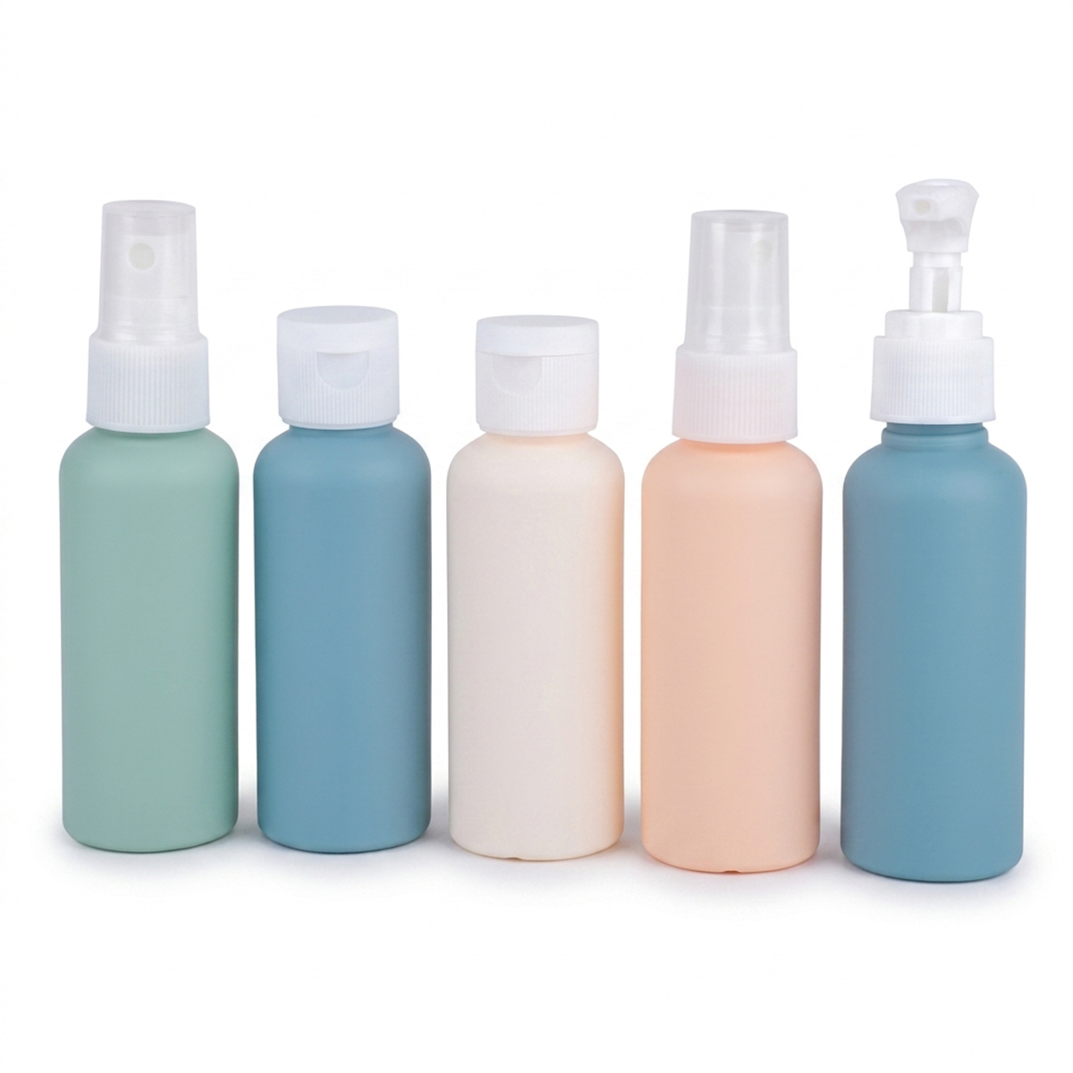 Travel Size Cosmetic Bottles Set