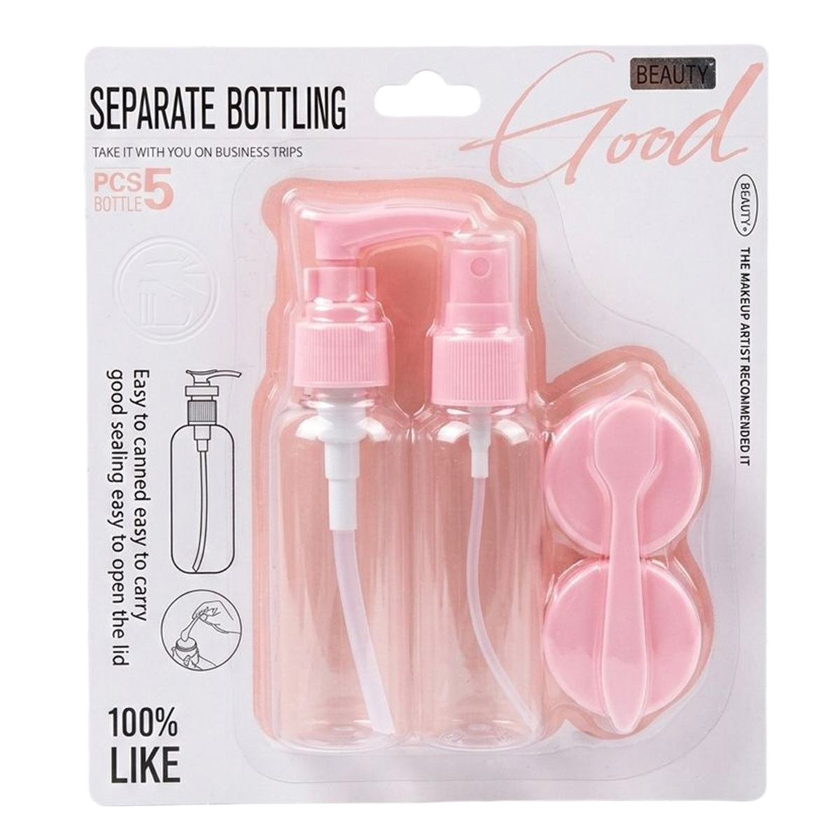 Empty Spray Bottle Set