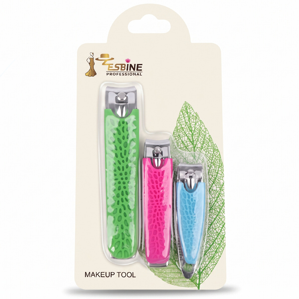 Esbine Professional Nail Clipper 3 Pieces Set