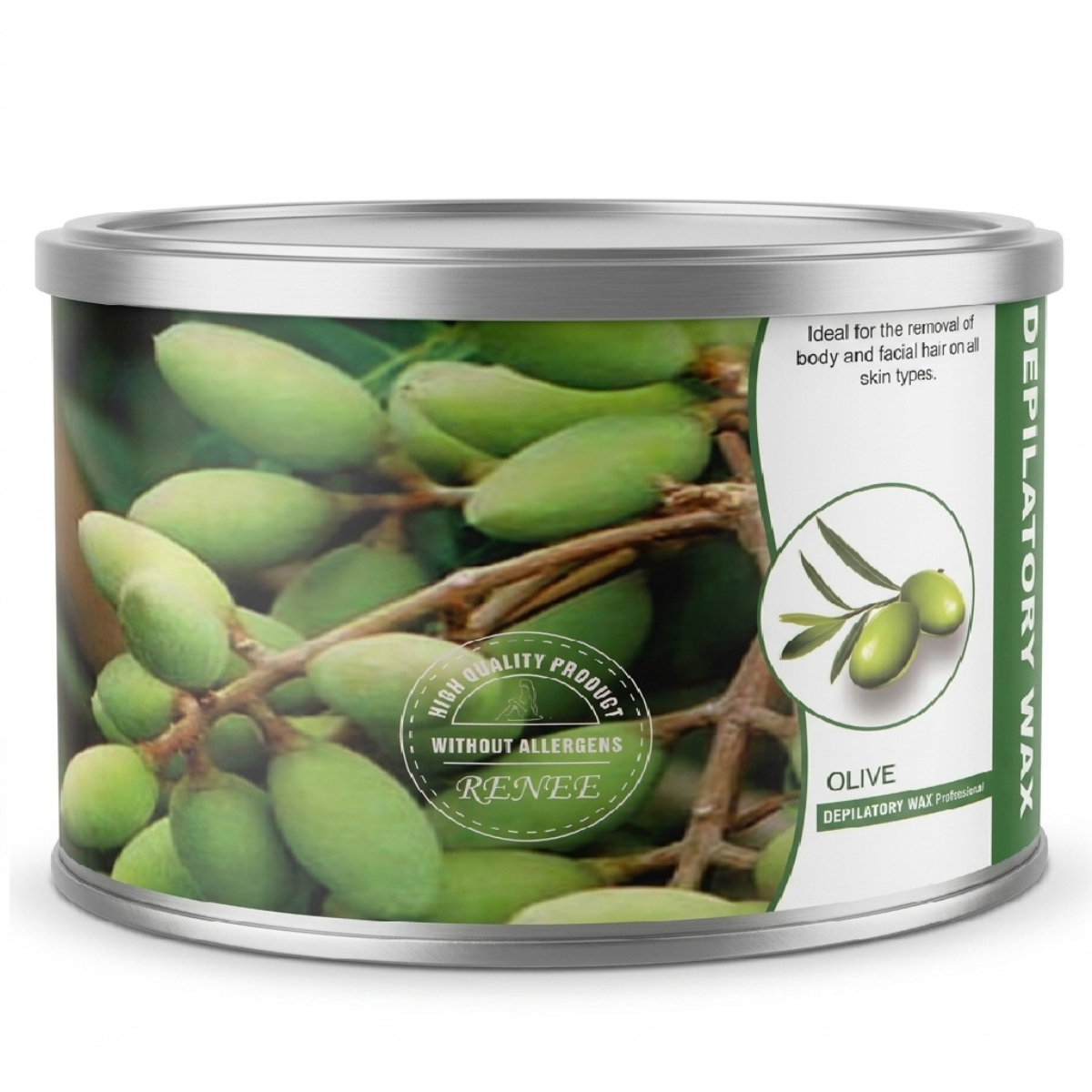 Renee Depilatory Wax Olive 400g