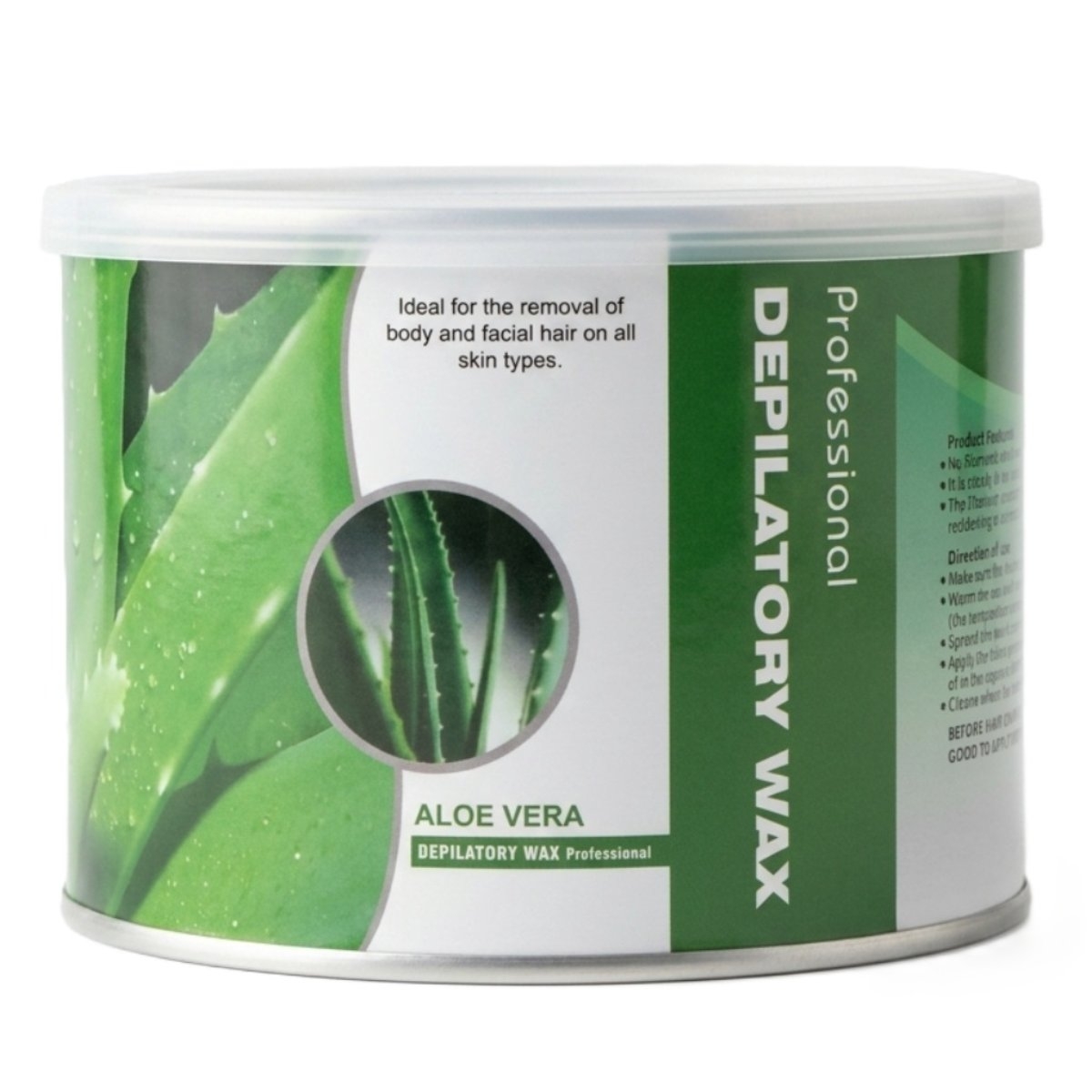 Professional Depilatory Wax Aloe Vera 500g