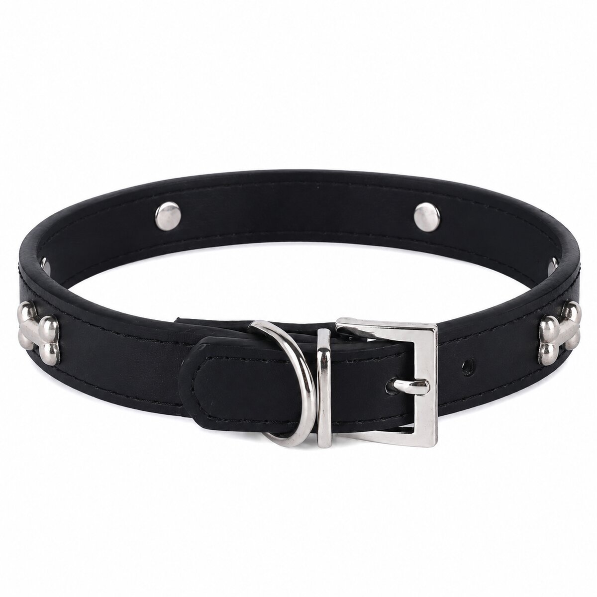 MI Dog Collar Black