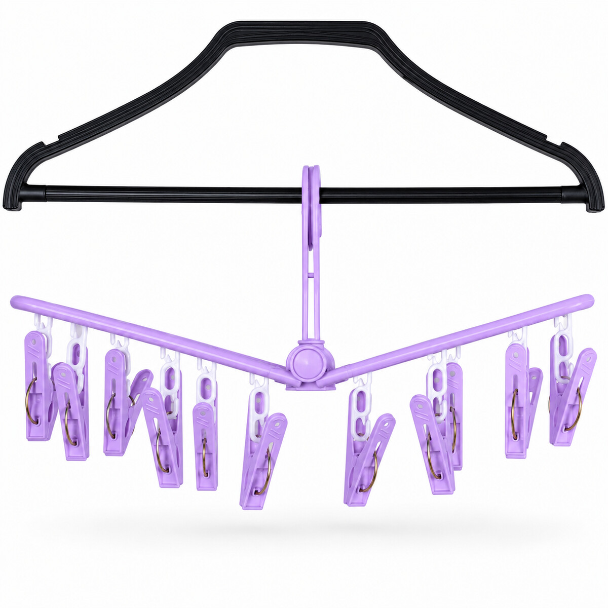 Baby Hanger Clothes Purple