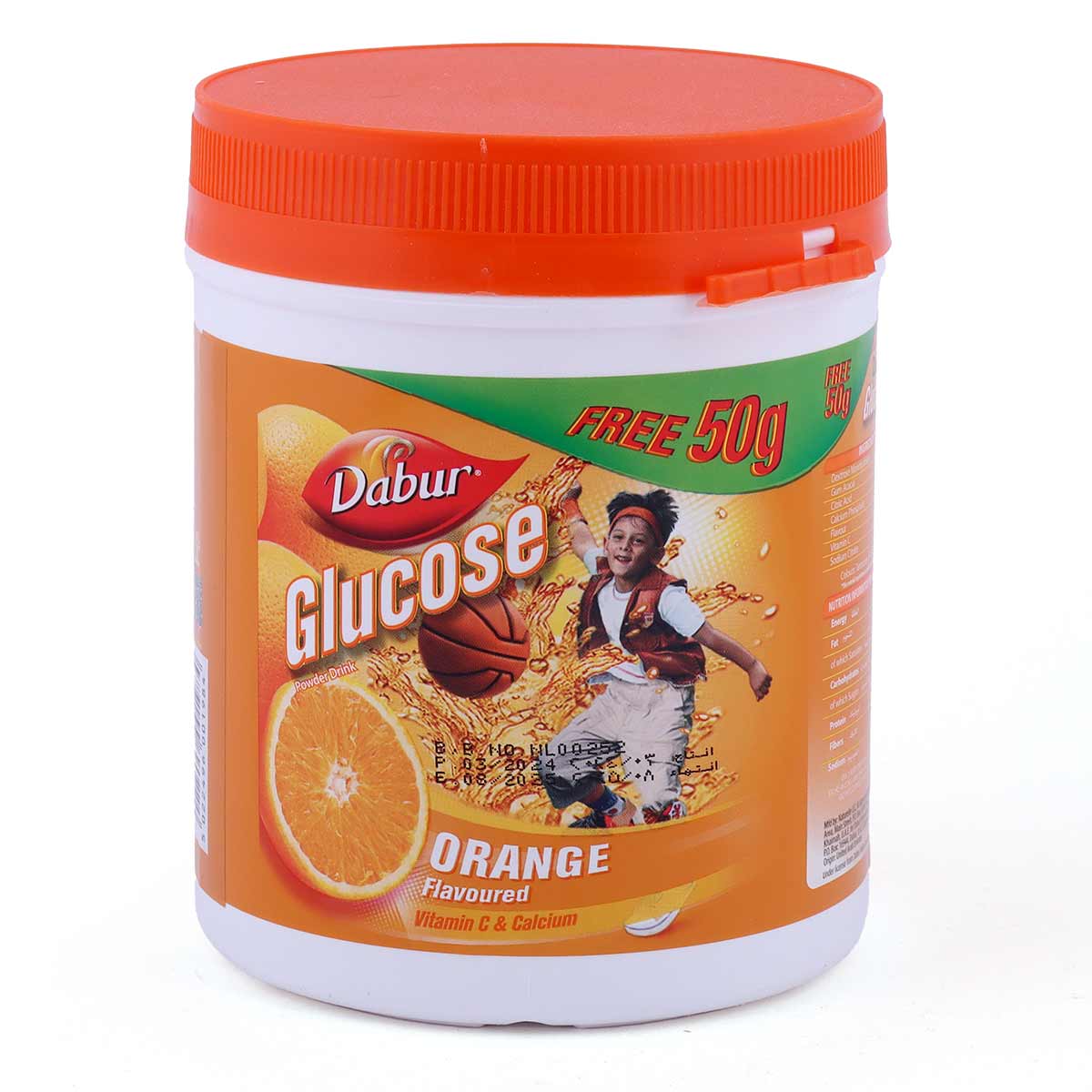 Dabur Glucose Orange Flavoured 450g