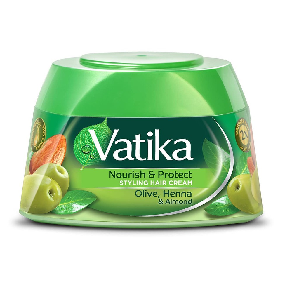 Vatika Nourish & Protect Styling Hair Cream Olive Henna & Almond 140ml