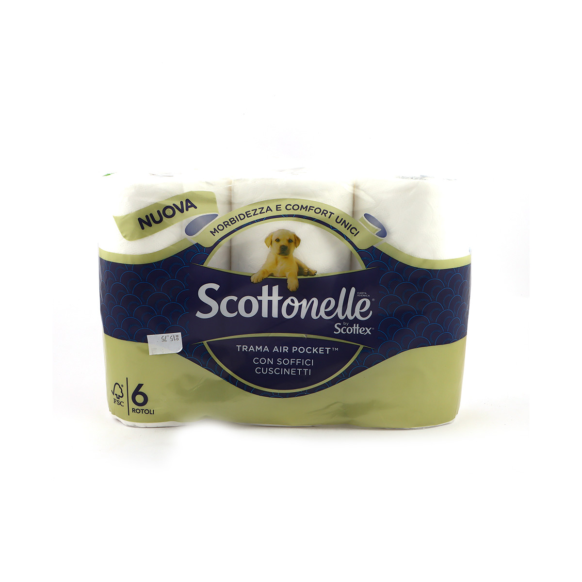 Nuova Scottonelle Trama Air Pocket 6 Roll Pack