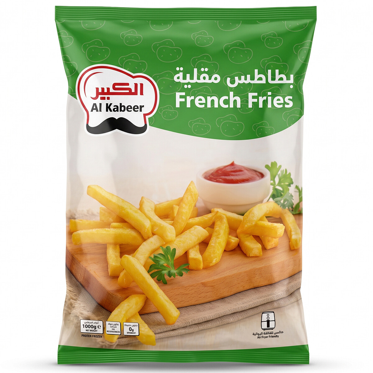 Al Kabeer Frozen French Fries 1000g
