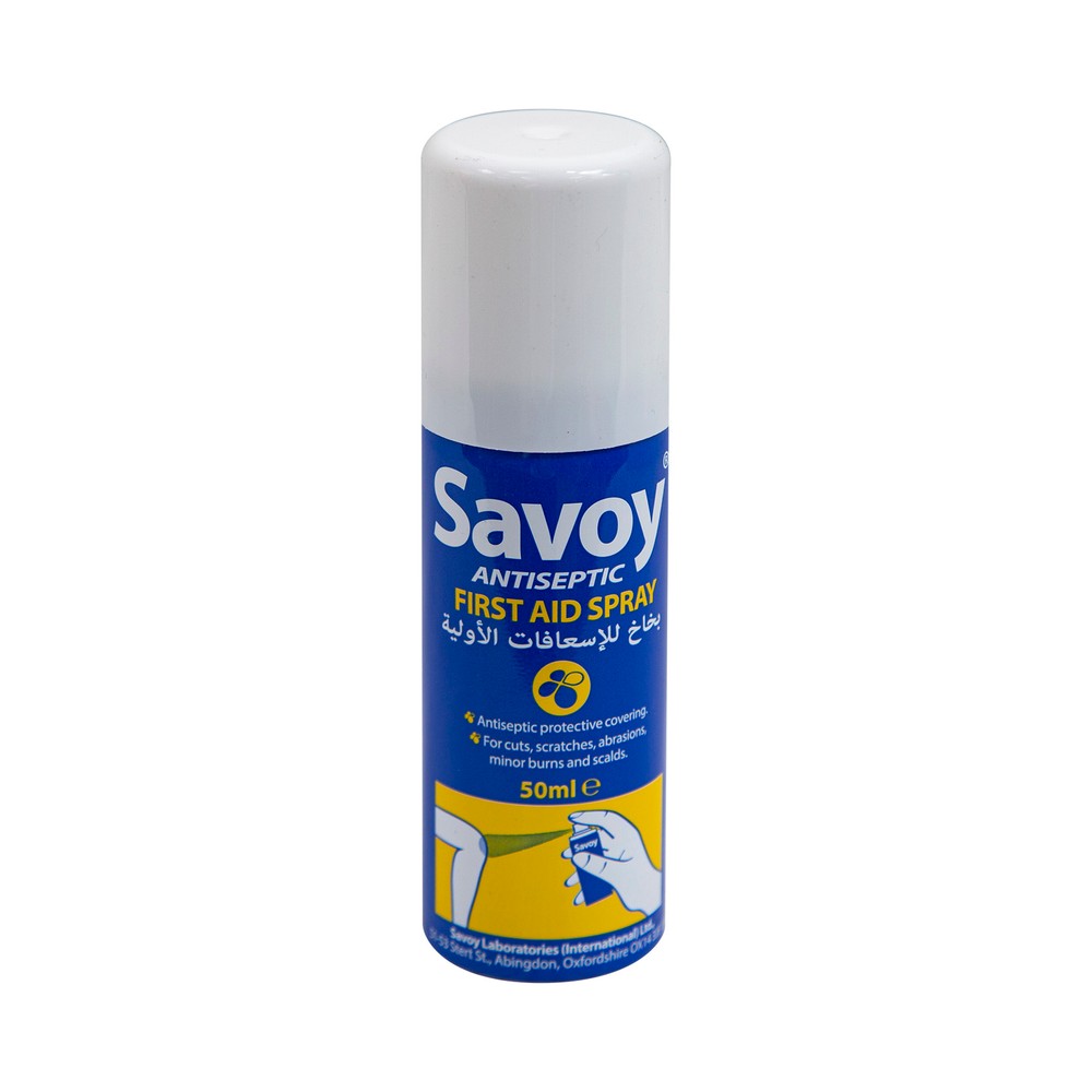 Savoy Antiseptic First Aid Spray 50ml