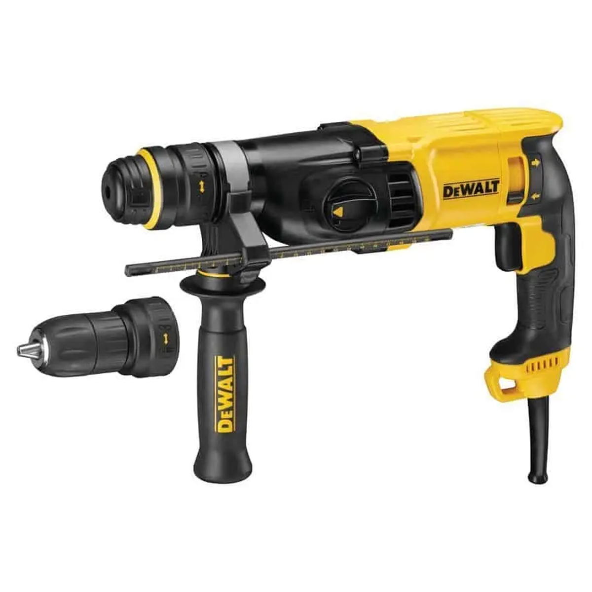 Dewalt 220V 26mm SDS-Plus Rotary Hammer Drill with Quick Change Chuck, 3-Modes, 800W D25134K-B5