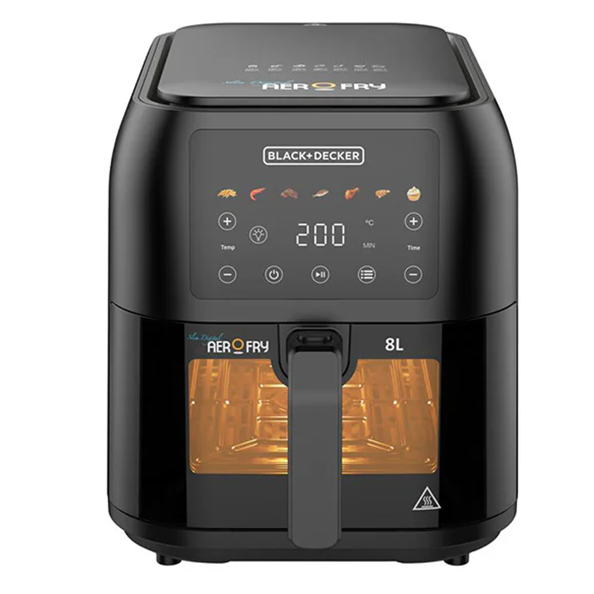 Black+Decker AeroFry Air Fryer 8L | أجهزة المطبخ | قلايات صحية وبخارات